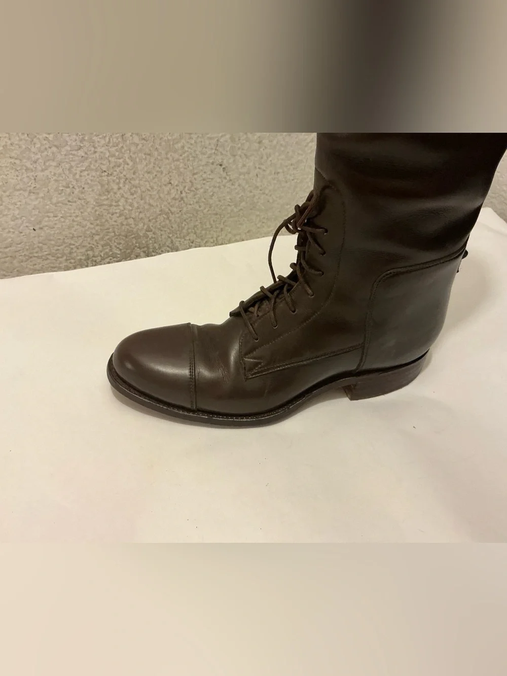 Dehner’s Women's Over-the-Knee Lace-Up Riding Boots in Dark Brown